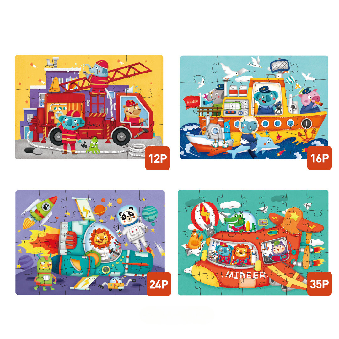 Level Up 4in1 puzzle set Transport