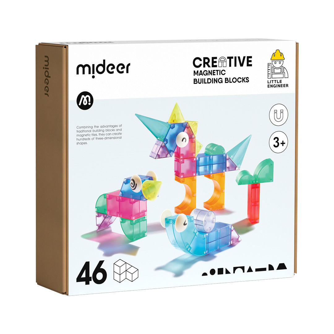 Creative Magnetic Building Blocks 46P.