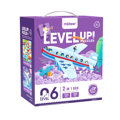 Level Up dėlionės - 6 lygis Atostogos