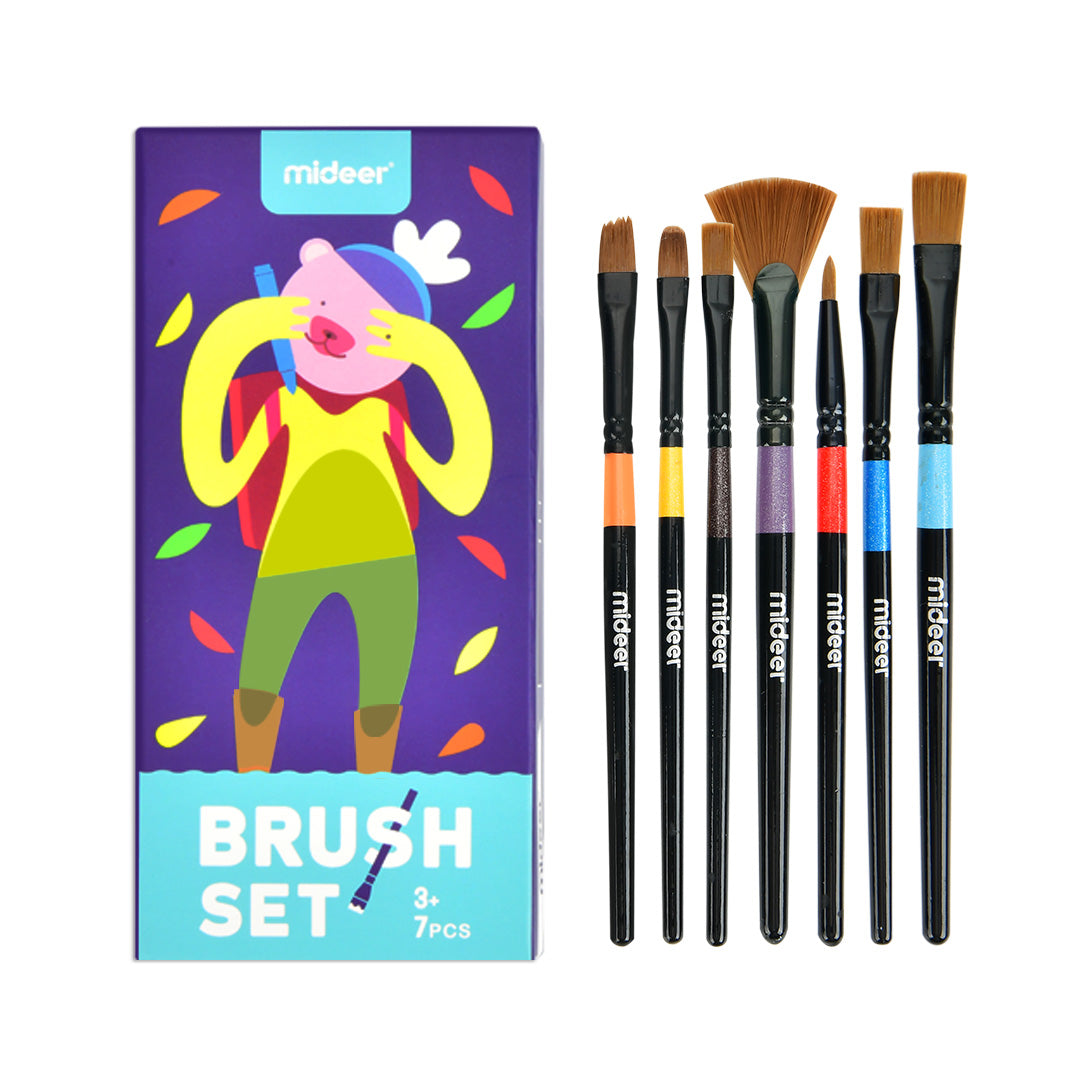 A set of brushes