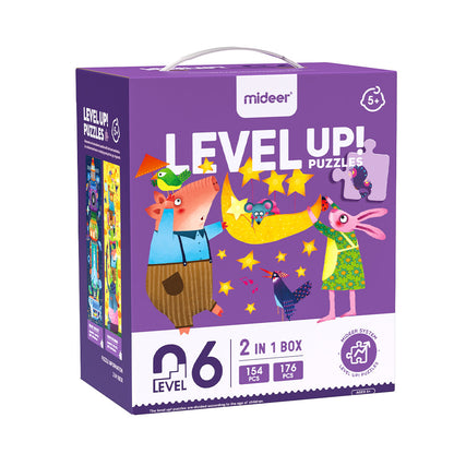 Level Up dėlionės - 6 lygis Įsivaizduojamas pasaulis